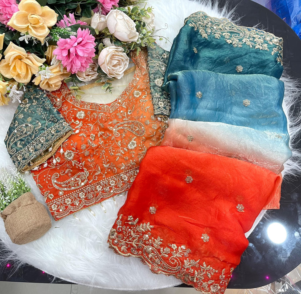 অরিজিনাল ইন্ডিয়ান শাড়ি