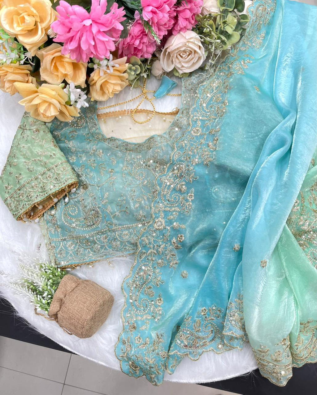 অরিজিনাল ইন্ডিয়ান শাড়ি