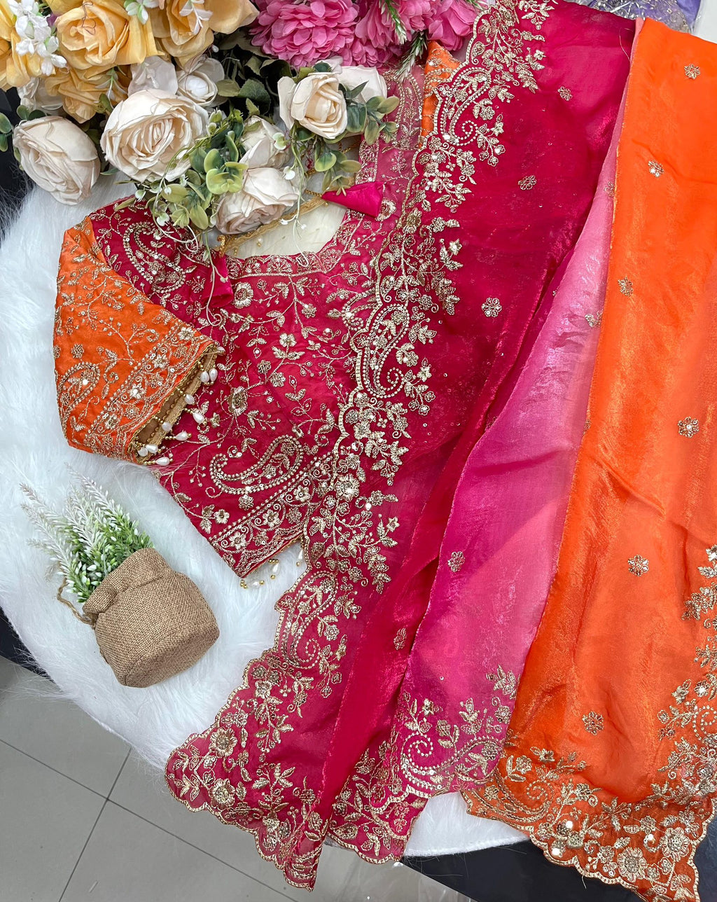 অরিজিনাল ইন্ডিয়ান শাড়ি