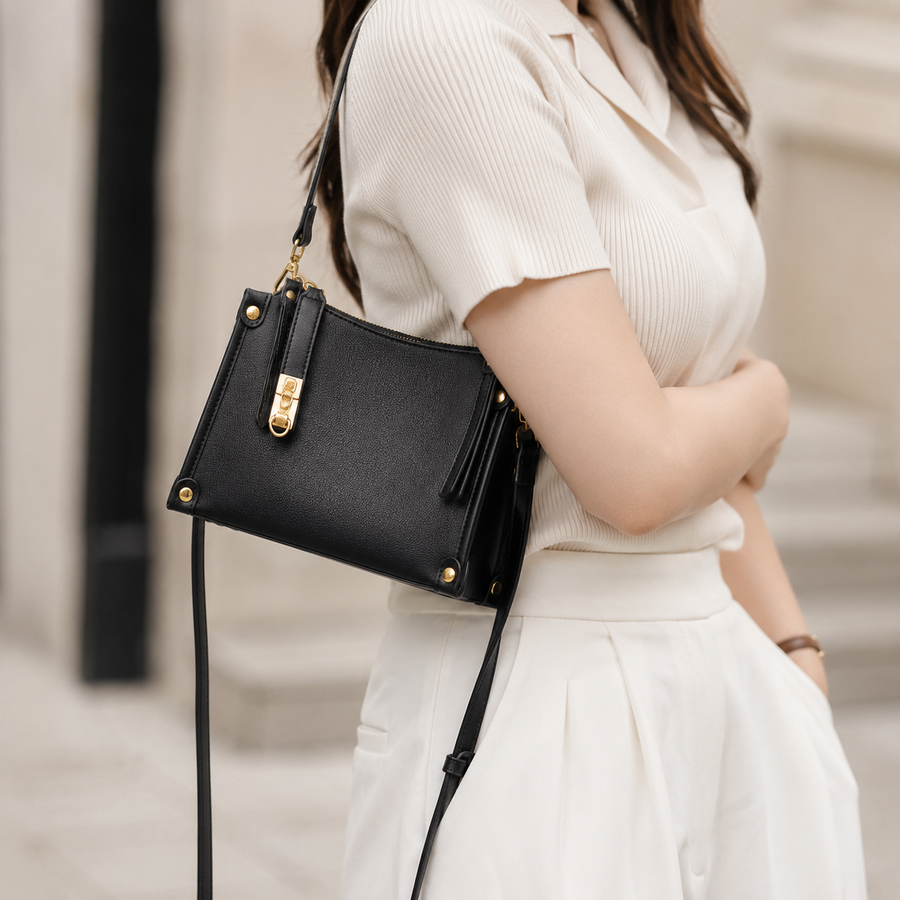 Elegant Mini Shoulder Bag for Women – 5 Color Options
